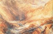 J.M.W. Turner The Pass of Faido painting